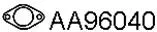 Gasket, exhaust pipe (AA96040)