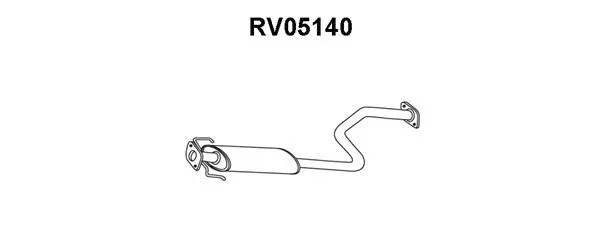 Front Muffler (RV05140)