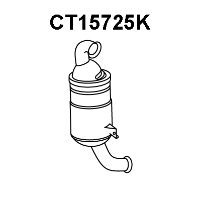 Catalytic Converter (CT15725K)