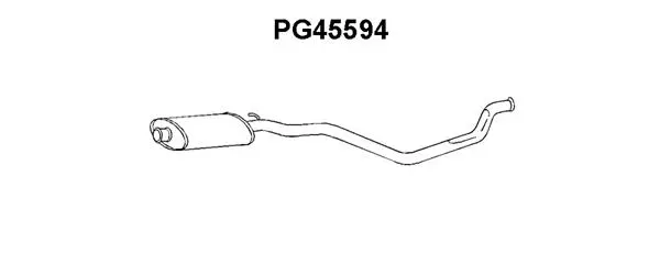 Front Muffler (PG45594)