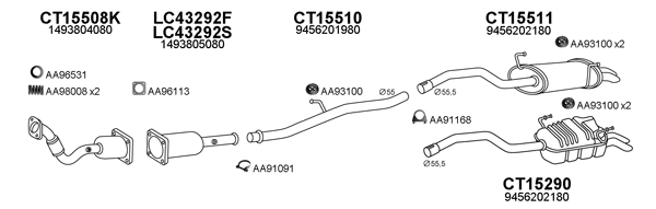 Exhaust System (250363)