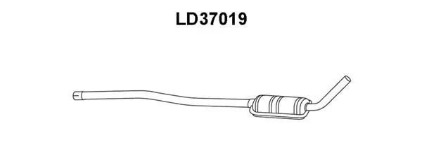 Front Muffler (LD37019)