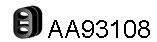 Rubber Strip, exhaust system (AA93108)