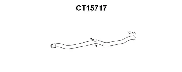 Exhaust Pipe (CT15717)