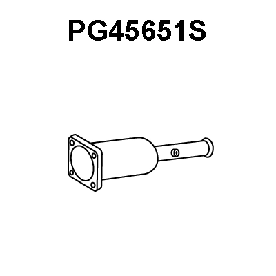 Soot/Particulate Filter, exhaust system (PG45651S)