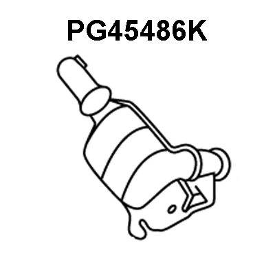 Catalytic Converter (PG45486K)