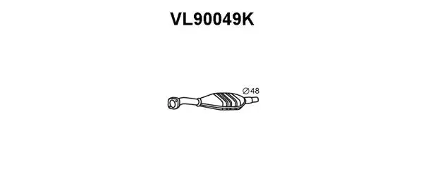 Catalytic Converter (VL90049K)