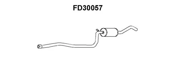 Centre Muffler (FD30057)