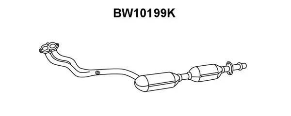 Catalytic Converter (BW10199K)