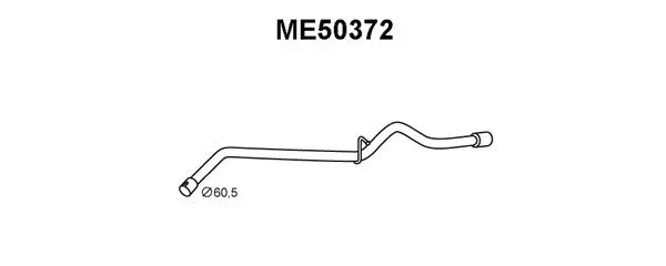 Exhaust Pipe (ME50372)
