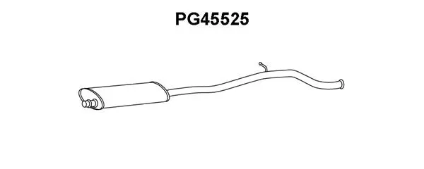 Front Muffler (PG45525)