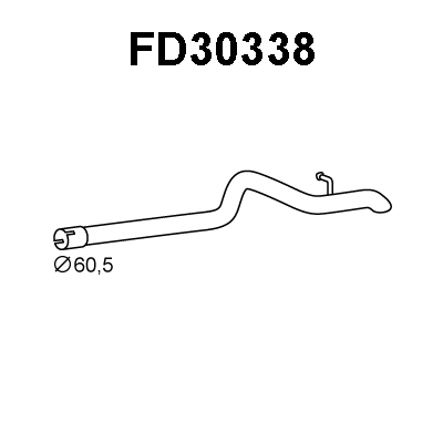 Exhaust Pipe (FD30338)