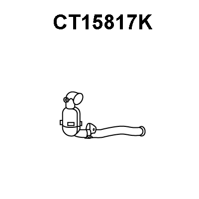 Catalytic Converter (CT15817K)