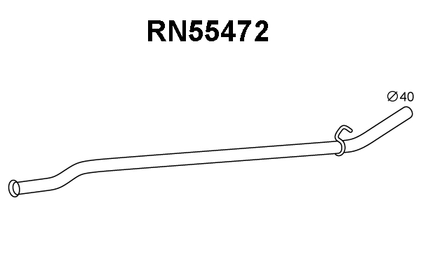 Exhaust Pipe (RN55472)