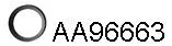 Seal Ring, exhaust pipe (AA96663)