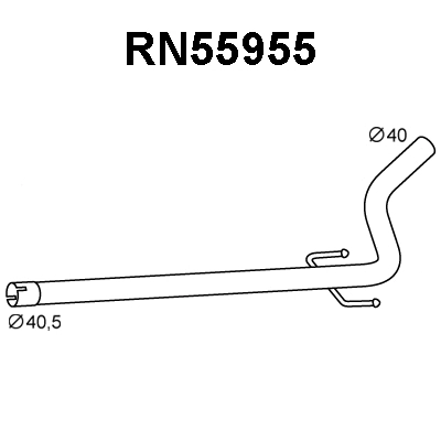 Exhaust Pipe (RN55955)