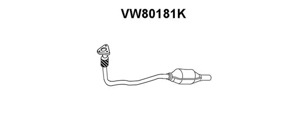Catalytic Converter (VW80181K)