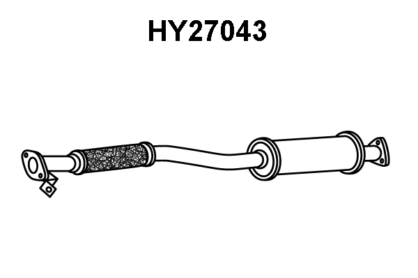 Front Muffler (HY27043)