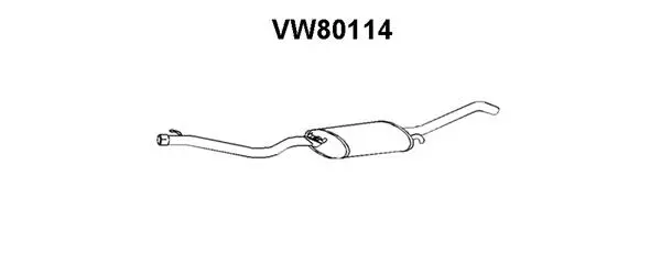 Rear Muffler (VW80114)