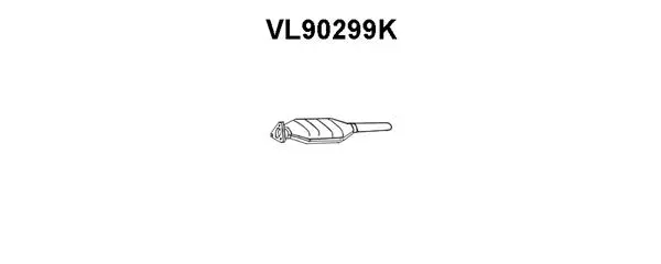 Catalytic Converter (VL90299K)