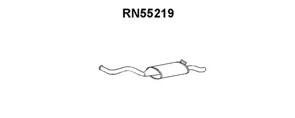 Rear Muffler (RN55219)