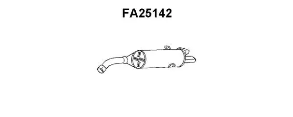 Rear Muffler (FA25142)