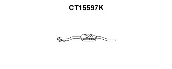 Catalytic Converter (CT15597K)