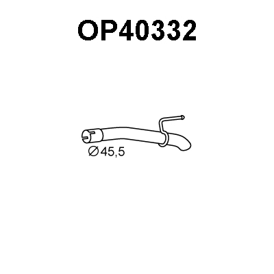 Exhaust Pipe (OP40332)