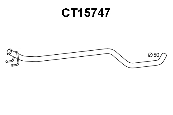Exhaust Pipe (CT15747)