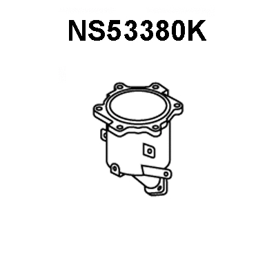 Catalytic Converter (NS53380K)