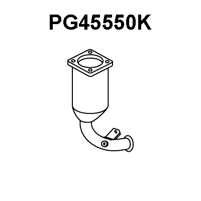 Catalytic Converter (PG45550K)