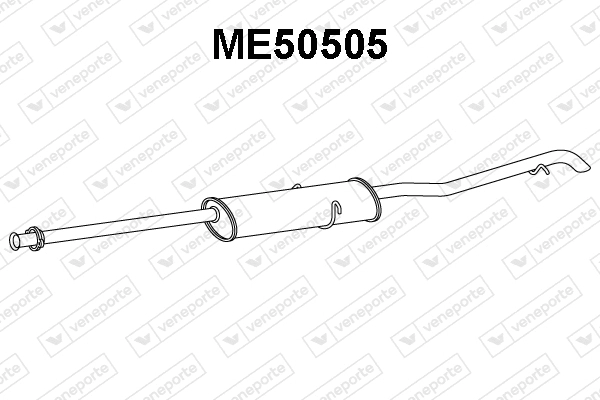 Rear Muffler (ME50505)