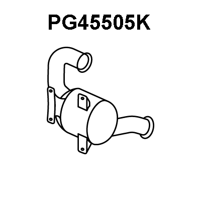 Catalytic Converter (PG45505K)