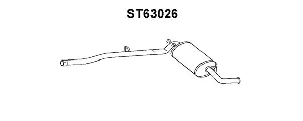 Rear Muffler (ST63026)
