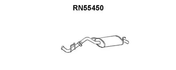 Rear Muffler (RN55450)
