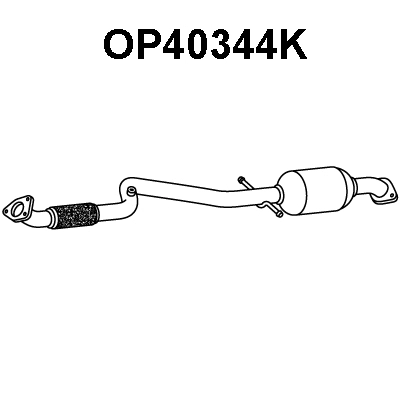 Catalytic Converter (OP40344K)