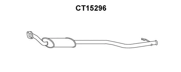 Front Muffler (CT15296)
