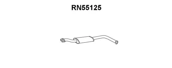 Front Muffler (RN55125)