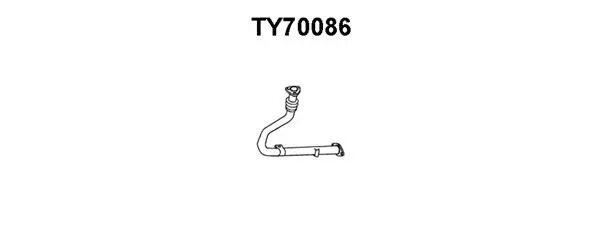 Exhaust Pipe (TY70086)
