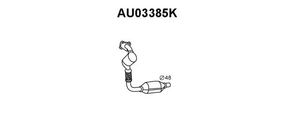 Catalytic Converter (AU03385K)