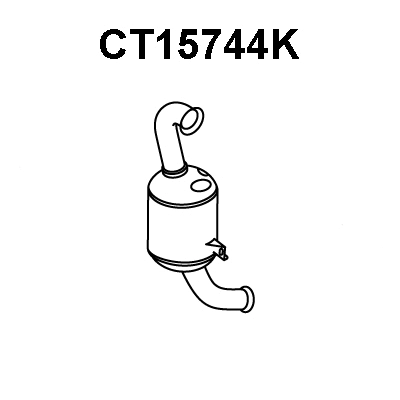 Catalytic Converter (CT15744K)