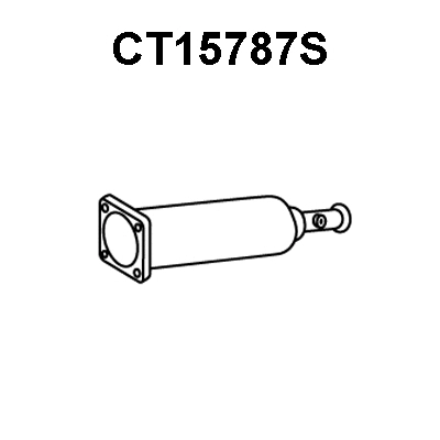Soot/Particulate Filter, exhaust system (CT15787S)