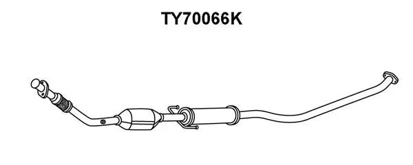 Catalytic Converter (TY70066K)