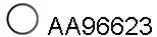 Seal Ring, exhaust pipe (AA96623)