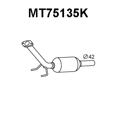 Catalytic Converter (MT75135K)