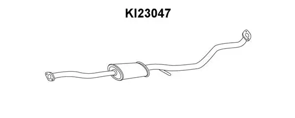 Front Muffler (KI23047)