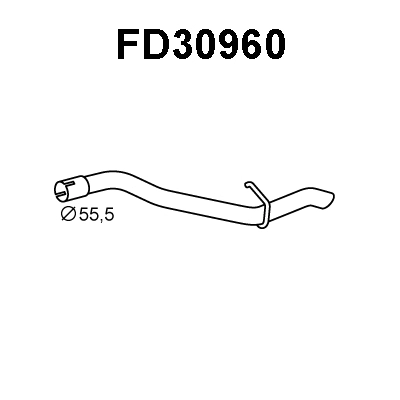 Exhaust Pipe (FD30960)