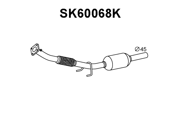 Catalytic Converter (SK60068K)