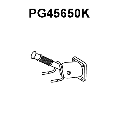 Catalytic Converter (PG45650K)