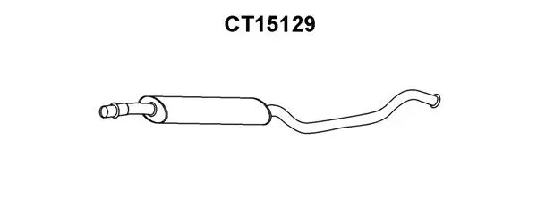 Centre Muffler (CT15129)
